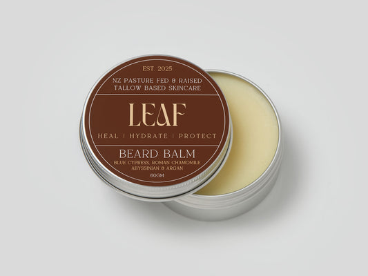 LEAF TALLOW SKINCARE BEARD & HAIR STYLING BALM
