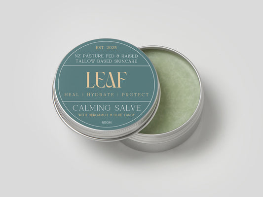 LEAF TALLOW SKINCARE - CALMING SALVE (Face & Body)