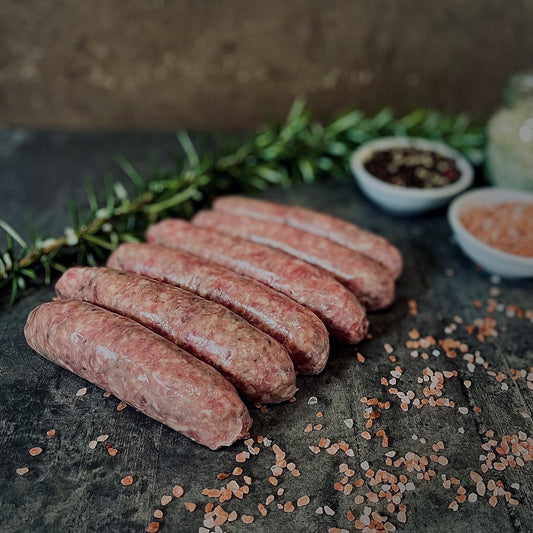LAMB ROSEMARY & GARLIC SAUSAGES - 550g